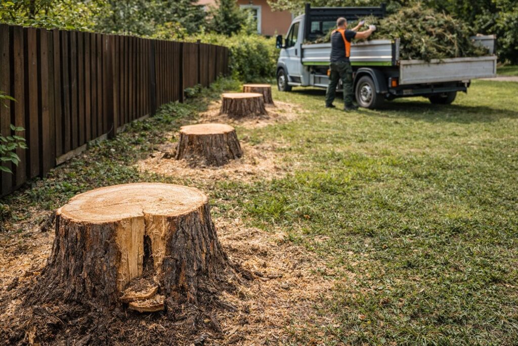 Több fa kivágása egyszerre – kedvezmény
